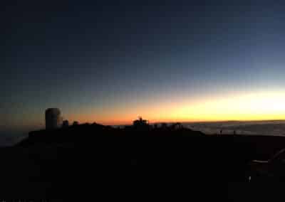 Sunset on Haleakalā, 24 July 2016.