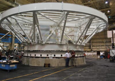 Primary structure of the Coudé Rotator completed assembly, mid-November 2013.