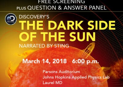 Solar Scientists Question and Answer Panel to follow moderated by John Grunsfeld