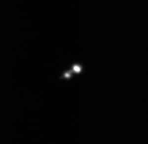 DKIST’s ITC team took this image of Castor, a double star in the constellation of Gemini during pointing tests of the primary focus, located at a point between the primary (M1) and secondary mirror (M2).