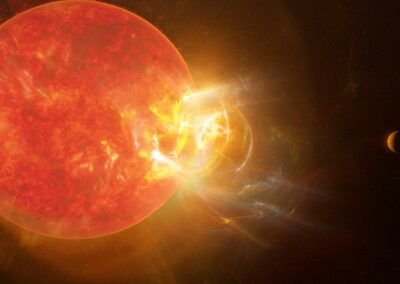 Humongous flare from sun’s nearest neighbor breaks records