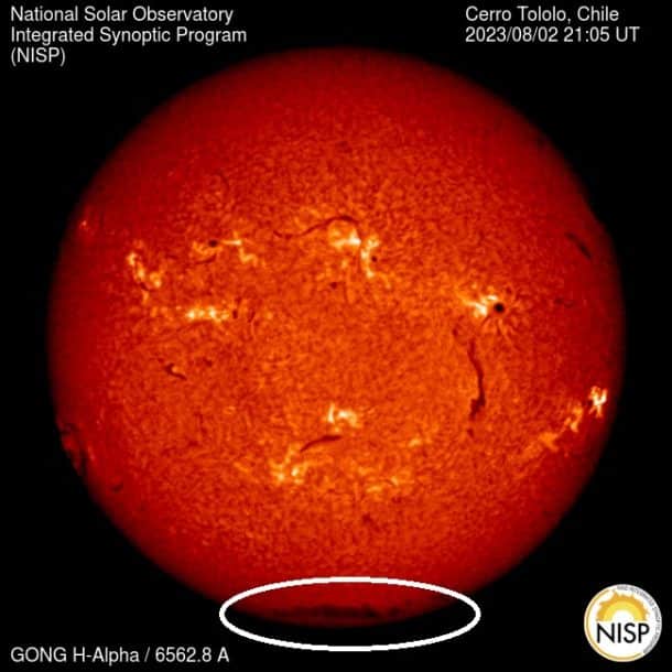 The Sun’s Polar Magnetic Field Will Soon Flip - And GONG Is Watching ...